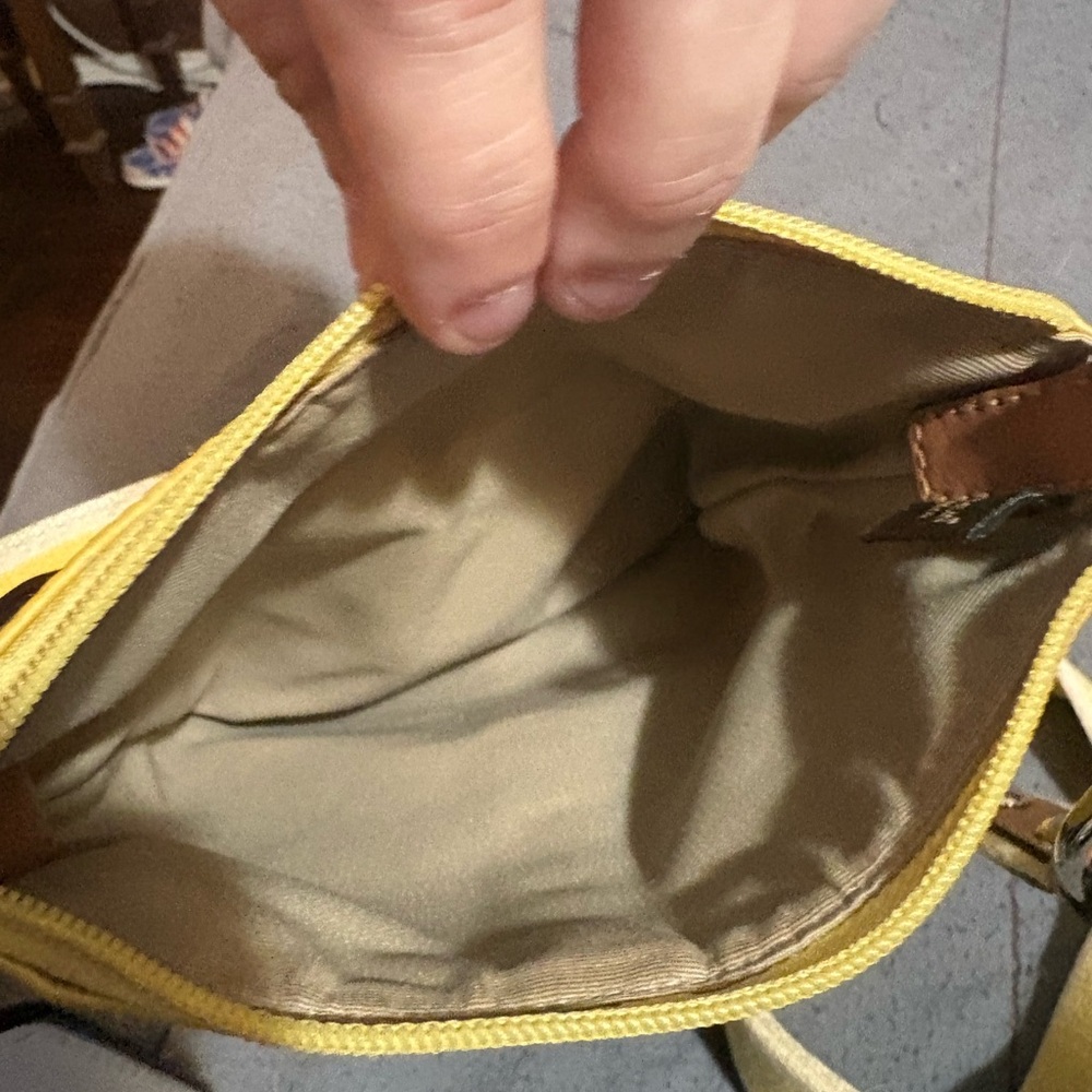 Coach yellow crossbody - Picture 7 of 7